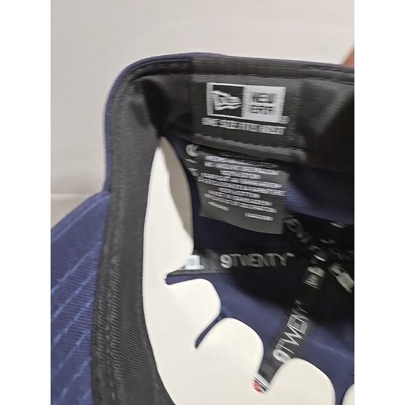 Chicago Bears New Era NFL Core Classic 9TWENTY Adjustable Hat~Blue/Orange NFL - Picture 6 of 10